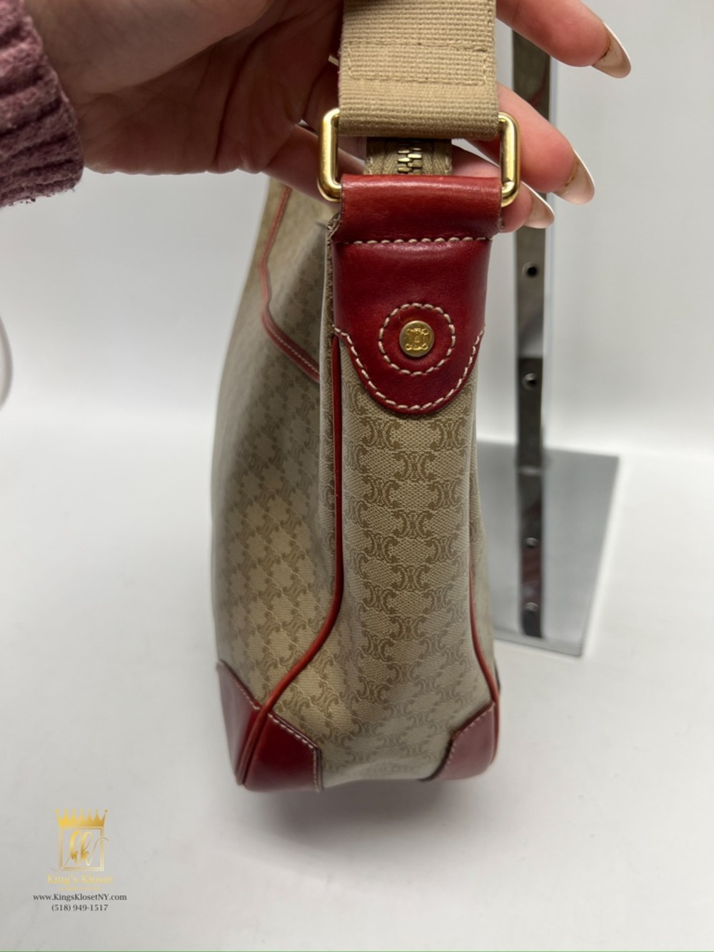 Celine macadam adjustable crossbody strap - Picture 5 of 15